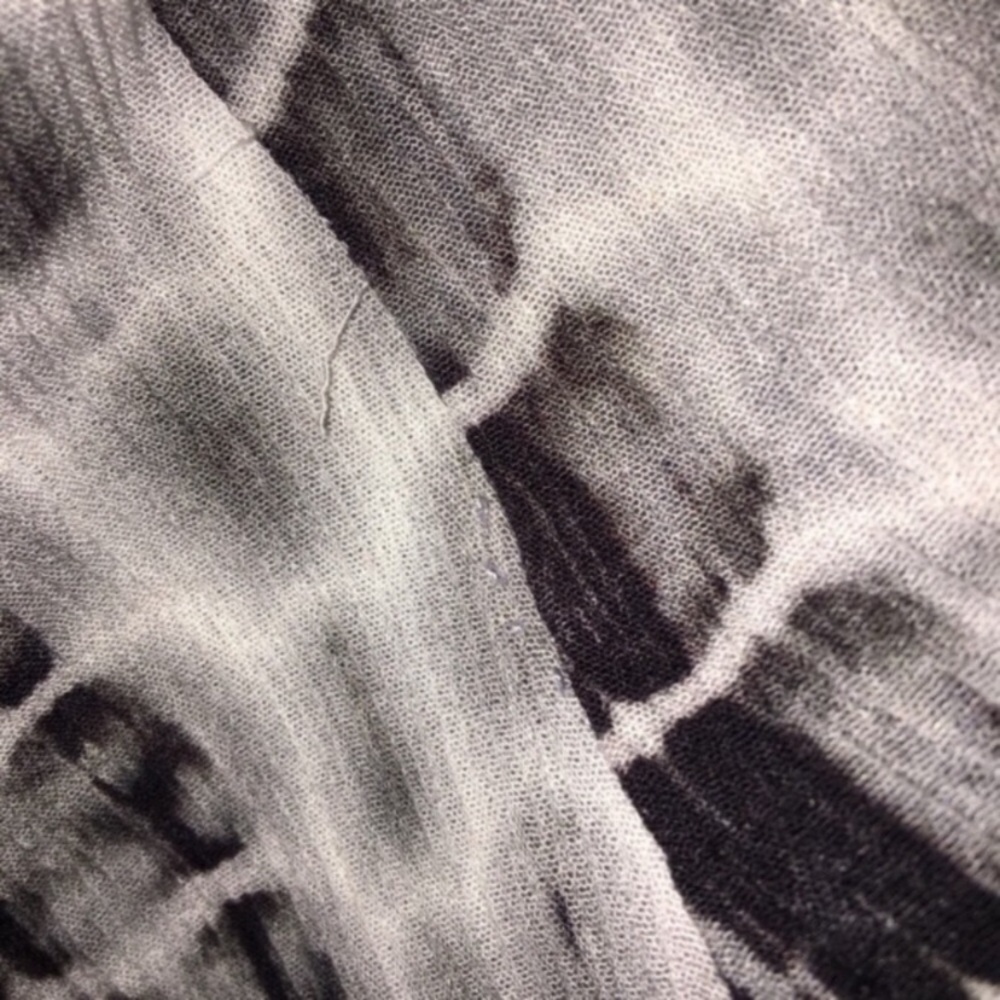 Altar'd State Black Dye Fringe Shorts - Picture 5 of 6